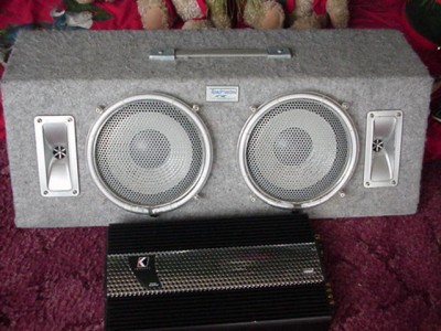 AMP & SPEAKERS WITH LIGHTS